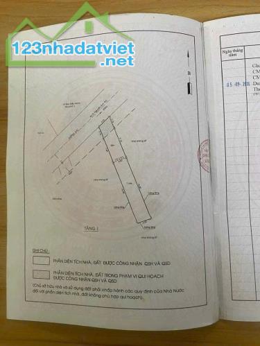 NHÀ MẶT TIỀN (4X32) GIÁ SIÊU RẺ CHỈ HƠN 7 TỶ MT HUỲNH THỊ HAI, Q12 - 3