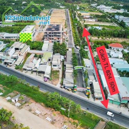 CHỦ KẸT VỐN NÊN CẦN BÁN TRONG TUẦN 180M2 FULL THỔ CƯ ĐỐI DIỆN KDC TÂN ĐỨC - GIÁ CHỈ 9TR/M2 - 1