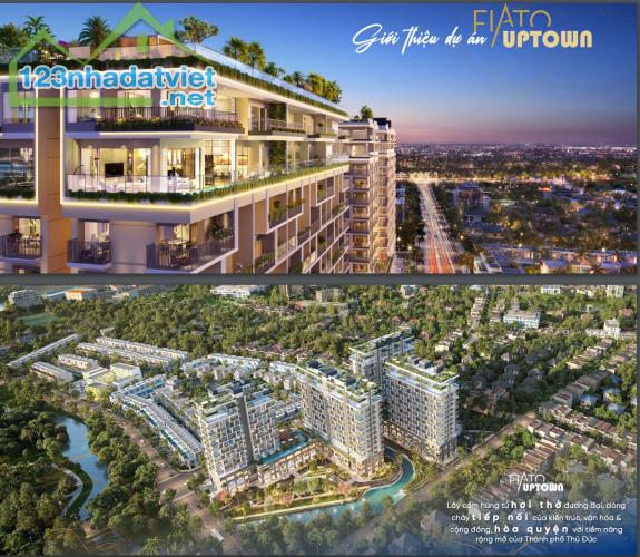 Fiato Uptown – căn hộ cao cấp ngay mặt tiền Tô Ngọc Vân chỉ với 49tr/m2  có nên đầu tư - 1