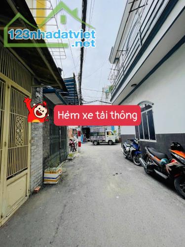 Bán nhà hẻm 5m Phạm Văn Chiêu 60m2 SD, sát chợ Thạch Đà 2 tầng - Nhỉnh 4 tỷ 2 TL