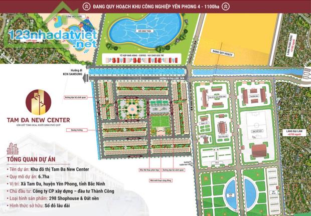 Tôi bán lô 97,5m2 dự án Tam Đa - Yên Phong, bán nhanh - 3