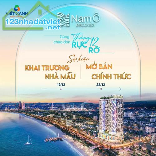 Mở bán Nam Ô Discovery 22/12, Rất nhiều ưu đãi dành cho khách hàng đã booking trước