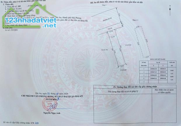 Bán nhà phân lô Đỗ Nhuận - 193 Văn Cao, 83m 3.5 tầng, đường 12m, GIÁ 7.5 tỉ - 4