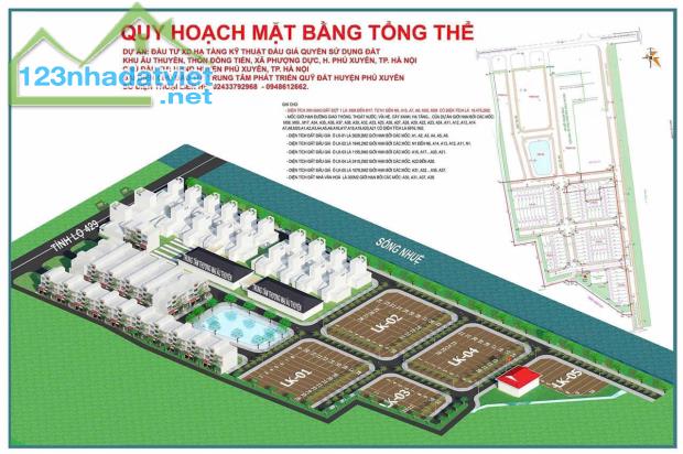 Bán đất Đấu giá Phú Xuyên, Hà Nội, cạnh Thanh Oai giá chỉ 28 triệu - 1