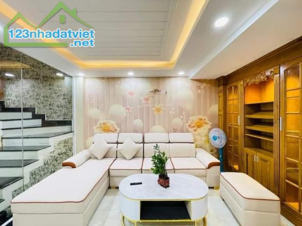 SIÊU PHẦM NHÀ GÒ VẤP, PHAN HUY ÍCH, NGAY EMART, HẺM 6M, 5 TẦNG, 167M2, NHỈNH 6 TỶ 2 - 1