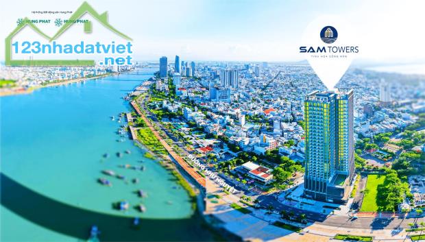 QUỸ CĂN CUỐI CÙNG TỪ CĐT - CĂN HỘ SAM TOWERS TRỰC DIỆN SÔNG HÀN - NGÂN HÀNG CHO VAY 85% -