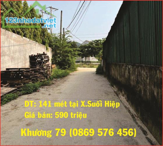 BÁN LÔ ĐẤT Ở XÃ SUỐI HIỆP, DIÊN KHÁNH, KHÁNH HOÀ - 1