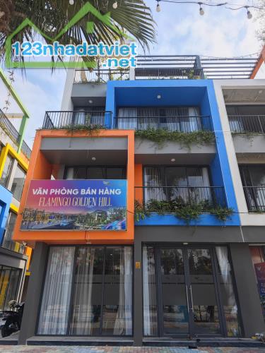 Sở hữu duy nhất căn Shophouse 105m2 vị trí vàng tại Flamingo Golden Hill, sổ đỏ lâu dài - 3