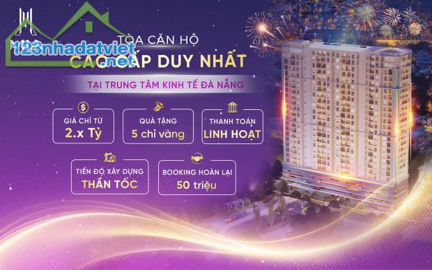 Căn hộ thông minh, sổ hồng lâu dài giá tốt nhất thị trường Đà Nẵng