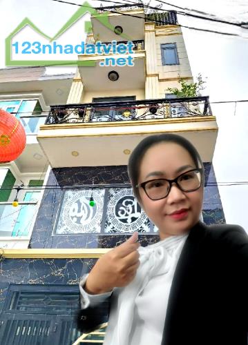 BÁN NHÀ HẺM Ô TÔ TRƯỜNG CHINH TTN, 62M, 4X16M, 4 TẦNG, 5PN, 6.X TỶ - 4