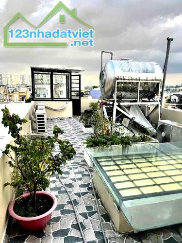 BÁN NHÀ HẺM Ô TÔ TRƯỜNG CHINH TTN, 62M, 4X16M, 4 TẦNG, 5PN, 6.X TỶ