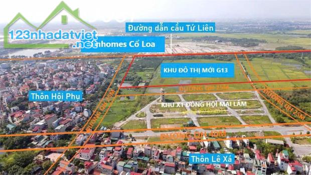 Bán 80m đất đấu giá X1 Đông Hội ,Mai Lâm ,Đông Anh gần Vin Cổ Loa