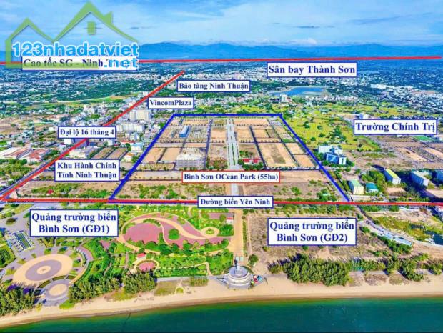 NHÀ PHỐ 4 TẦNG MẶT BIỂN SỔ ĐỎ SỞ HỮU LÂU DÀI NGAY BIỂN BÌNH SƠN OCEAN PARK - 1