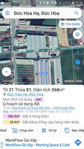 Bán dãy trọ 33 PHÒNG, 570M2 10X57 , ĐANG CÓ NGUỒN THU 60 TRIỆU/THÁNG KCN TÂN ĐÔ , ĐỨC HÒA - 3