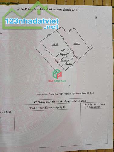 ✅ Bán đất Hải Bối trục nhà văn hóa mới xây giá đầu tư chỉ hơn 4 tỉ ô tô 7 chỗ thông - 1