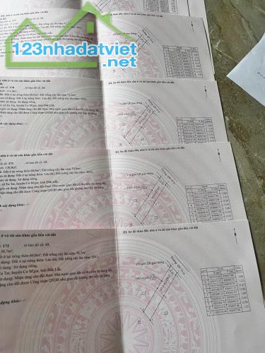 Bán đất Ea Tar- Cumgar đường bê tông rộng 4m diện tích 135m2 sẵn thổ cư giá chỉ 118tr/lô - 4