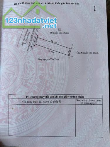 CHÍNH CHỦ CẦN BÁN LÔ ĐẤT  Vị Trí Đắc Địa Tại  xã Trường Thọ, huyện An Lão, TP Hải Phòng- - 2