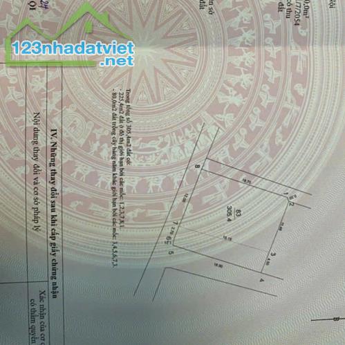 +YÊN NGHĨA HÀ ĐÔNG 305M SIÊU HIẾM- CỰC RẺ - Ô TÔ VÀO NHÀ MẶT TIỀN  RỘNG •