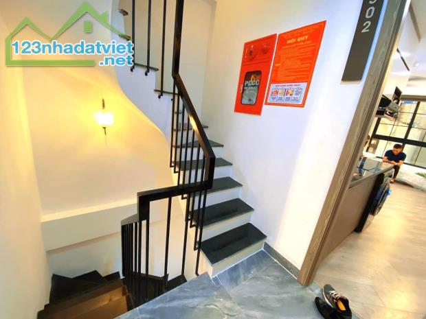 CHDV Cầu Giấy, 50m2, 6 tầng, 10 phòng, Thang Máy,đủ GPXD, PCCC, ngõ kinh doanh. Dt 50tr/ t