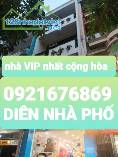 🏡🏡🏡 NHÀ 4 TẦNG MẶT TIỀN ĐƯỜNG CỘNG HOÀ - KINH DOANH ĐỈNH ĐA NGÀNH - KHÔNG QUY HOẠCH, KH - 2