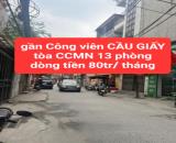 NGUYỄN KHANG - tòa CCMN dòng tiền 80tr/ tháng - 13 phòng full đồ, 8 tầng -