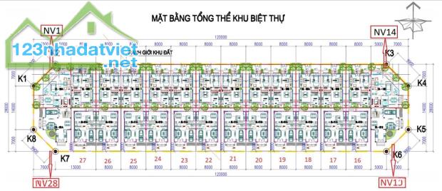 ??? BÁN BIỆT THỰ NHÀ VƯỜN APROMACO TÂN MAI, HỒ ĐỀN LỪ, HOÀNG MAI, HÀ NỘI 112m2 MẶT TIÊN 8m - 1