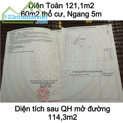 MUA BÁN ĐẤT Ở XÃ DIÊN TOÀN DIÊN KHÁNH KHÁNH HOÀ - 4