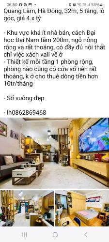 Siêu phẩm 5 tầng quang lãm nhà siêu hiếm nhô4 tỷ - 3