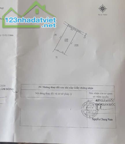 🆘 Siêu ngộp_Bán đất mặt tiền hẻm Nguyễn Viết Xuân Dambri Bảo Lộc. 20*50 chỉ 880tr - 1