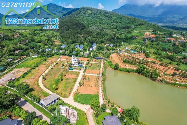 Siêu hiếm lô đất siêu đẹp lưng tựa núi mặt, hướng thủy tại trung tâm nghỉ dưỡng xã Yên Bài - 3