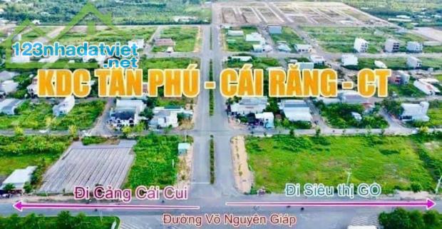 Bán nền 100m2 đường A4 KDC Tân Phú, Cái Răng, TP. Cần Thơ. (Đoạn bên phải KDC Tân Phú)