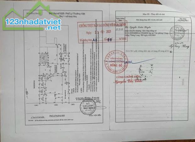 VUA MẶT PHỐ - Bán nhà Mặt phố Lý Thường Kiệt giá 82 tỷ, 89.6m x 6 tầng. MT 4,8m - 1