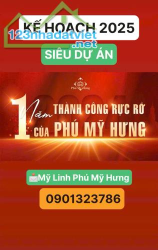 NĂM 2025 PHÚ MỸ HƯNG TRIỂN KHAI HÀNG LOẠT DỰ ÁN ĐẦY TIỀM NĂNG. PKD 0901323786 - 4