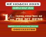 NHỮNG DỰ ÁN CỦA PHÚ MỸ HƯNG TRIỂN KHAI NĂM 2025