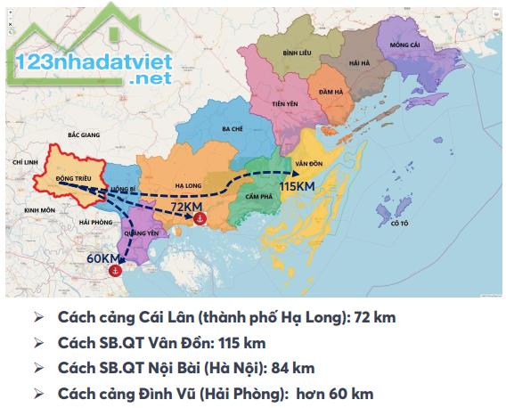 ĐẤT NỀN TP ĐÔNG TRIỀU - ĐẦU TƯ HÔM NAY - THỊNH VƯỢNG NGÀY MAI! GIÁ CHỈ TỪ 600 TRIỆU!!!