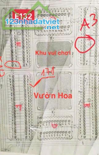 Bán lô đất E132 Đồng Cửa Quán, Thanh Trù, Vĩnh Yên , GIÁ: 3,2x tỷ. - 2