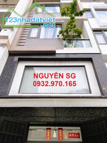 SIÊU PHẨM 5 TẦNG, DT 56M2 (4 x 14), HẺM 5M ÔTÔ VÔ NHÀ, KHU PHÂN LÔ VIP, HOÀNG HOA THÁM, BT