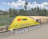 Bán đất Ninh Giang Ninh Hoà 178m2 giá 6 triệu/2 thổ cư