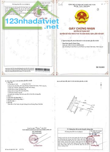 Bán gấp lô đất mặt tiền đường Phạm Thị Kiều, 10x30, Gía Rẻ chỉ 14tr/m2.