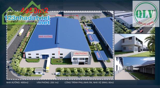 Cho thuê nhà xưởng dt  21.000m2 ở KCN Nam Tân Uyên, Bình Dương