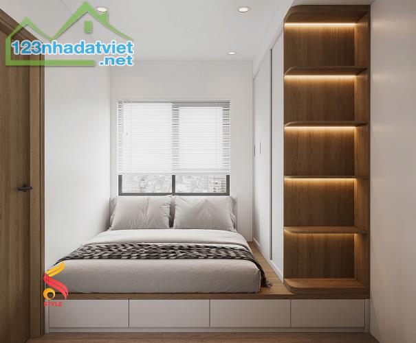 Bán rẻ căn hộ 2 ngủ, 60m2, sổ đỏ, bán đảo Linh Đàm - Quận Hoàng Mai - 2