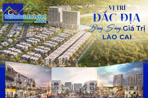 GIÁ RẺ 2 TỶ 1 SỞ HỮU CĂN NHÀ LÔ GÓC 120M2 KINH DOANH VỈA HÈ RỘNG LÀO CAI