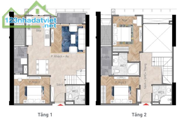 BÁN CĂN DUPLEX-145M2-DỰ ÁN VIHA LECIVA- Q.THANH XUÂN - 3