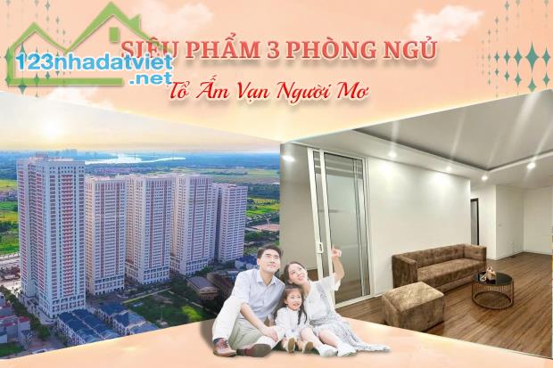 "Căn hộ 91 m² - Môi trường sống thoáng mát"