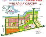 Đất nền KDC Cotec – Phú Xuân, giá chỉ từ 32tr/m2