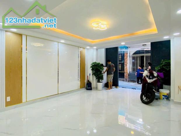 6.3 tỷ- bán nhà mới đẹp 4 tầng hẻm xe hơi sát Mặt tiền Phan Văn Trị-khu Cityland- - 2