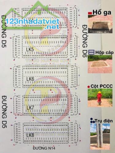 Đất khu dân cư Tân Phong LK7-47 giá 2250 - 2