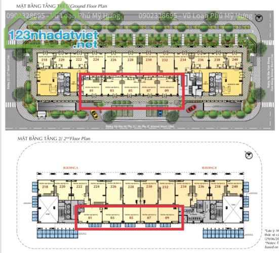 SHOPHOUSE TẦNG TRỆT GIÁ TỐT NHẤT GIỎ HÀNG CHỦ ĐẦU TƯ PHÚ MỸ HƯNG