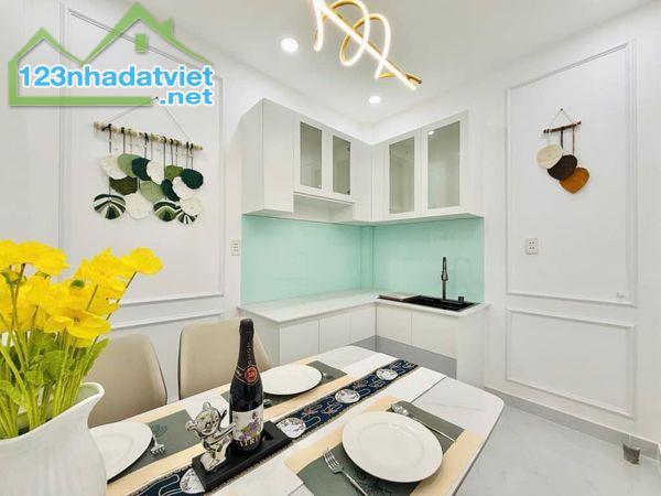 🏠Gò Vấp, Nhà mới sát Mặt tiền Nguyễn Duy Cung - 2 Tầng - 25m2 - Tặng nội thất - Sổ A4 - 4