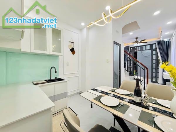🏠Gò Vấp, Nhà mới sát Mặt tiền Nguyễn Duy Cung - 2 Tầng - 25m2 - Tặng nội thất - Sổ A4 - 3